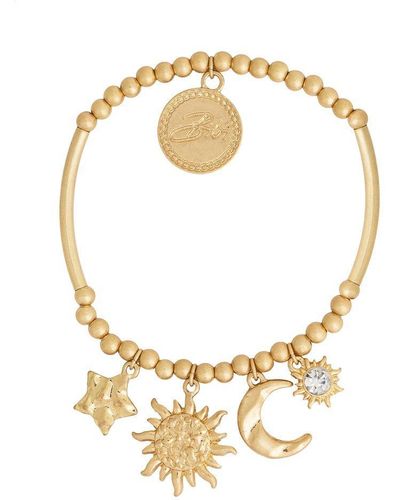 Bibi Bijoux Gold 'cielo' Charm Ball Bracelet - Metallic