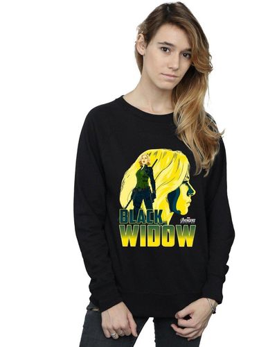 Marvel Avengers Infinity War Black Widow Character Sweatshirt