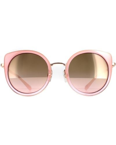 Ted Baker Cat Eye Pink Brown Tb1520 Olli Sunglasses