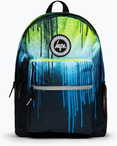 Hype Earth Drips Crest Utility Backpack - Green