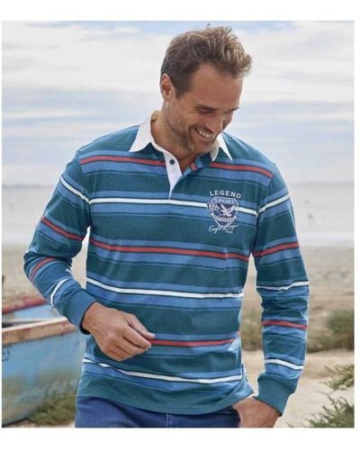 Atlas For Men Sport Polo Shirt - Blue