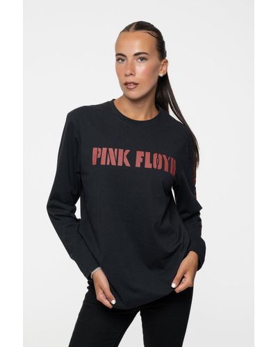 Pink Floyd Animals Long Sleeve T Shirt - Black