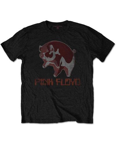 Pink Floyd Pig T-shirt - Black