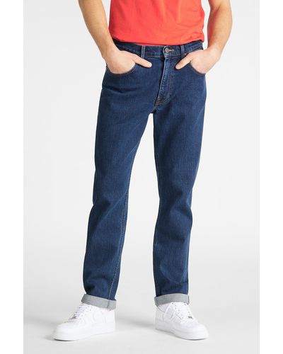 Lee Jeans Brooklyn Classic Straight Darkstone - Blue