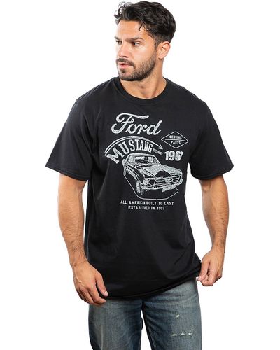 Mustang Detroit Cotton T-shirt - Black