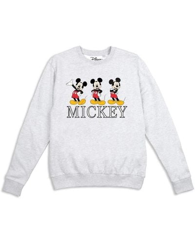 Disney 90 ́s Mickey Mouse Retro Sweatshirt - White