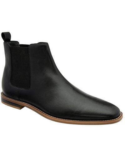 Frank Wright 'armstrong' Leather Chelsea Boot - Black
