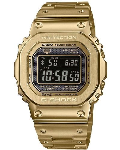 G-Shock G-shock Plated Stainless Steel Classic Solar Watch - Gmw-b5000gd-9er - Metallic