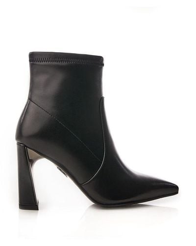 Moda In Pelle 'lemmie' Porvair Heeled Boots - Black