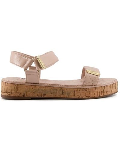 Dune 'luxx' Leather Sandals - White