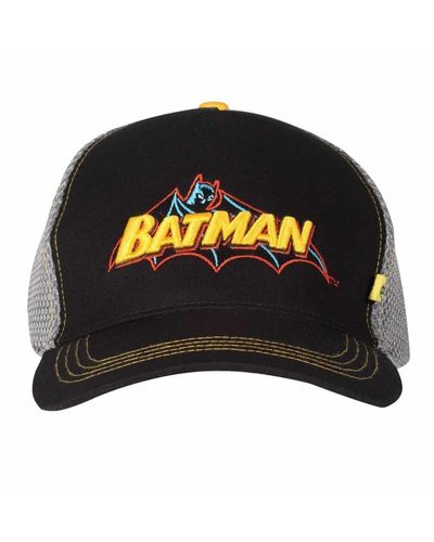Batman Mesh Back Baseball Cap - Black