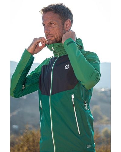 Dare 2b 'touchpoint' Ared Vo2 20,000 Waterproof Walking Jacket - Green
