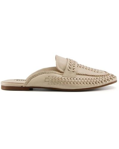 Dune 'gigys' Leather Loafers - White