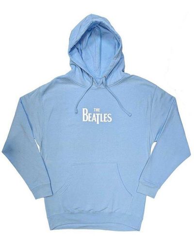 The Beatles All You Need Is Love Back Print Hoodie - Blue