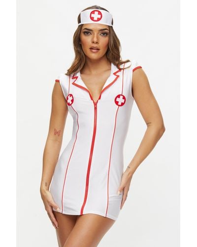 Ann Summers Hospital Hottie Nurse Outfit - White