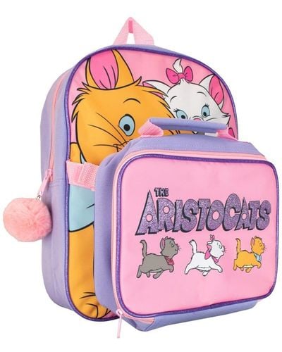 Disney Aristocats Backpack And Lunch Bag Set - Pink