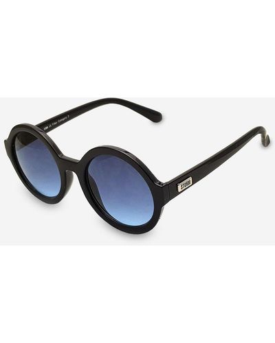 Storm Metal Round Sunglasses - Blue