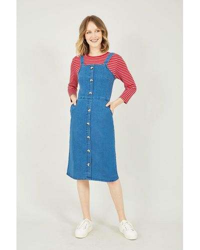 Denim Pinafore Dresses for Women Up to 55 off Lyst UK
