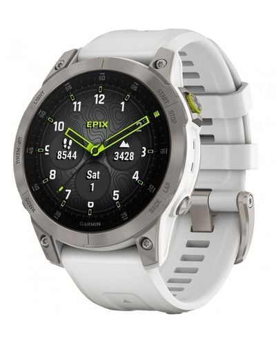 Garmin Epix 2 Plastic/resin Complication Hybrid Watch - 010-02582-21 - Grey