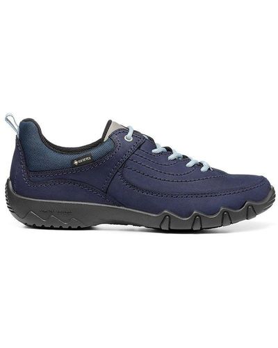 Hotter Extra Wide 'journey' Gtx® Hiking Shoes - Blue