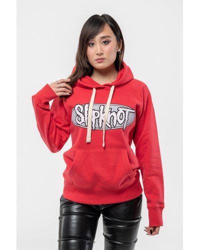 Slipknot Don't Ever Judge Me Hoodie - Red