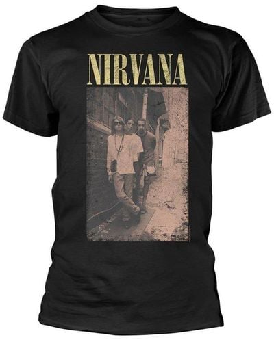 Nirvana Alleyway T-shirt - Black