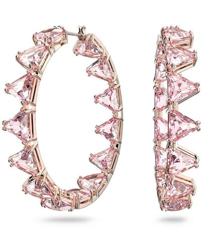 Swarovski Ortyx Earrings - 5614931 - Pink