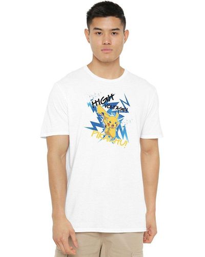 Pokemon Pikachu T-shirt - White