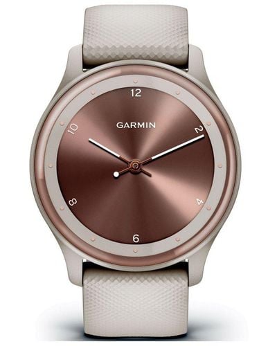 Garmin Vivomove Sport Plastic/resin Complication Hybrid Watch - 010-02566-01 - Grey