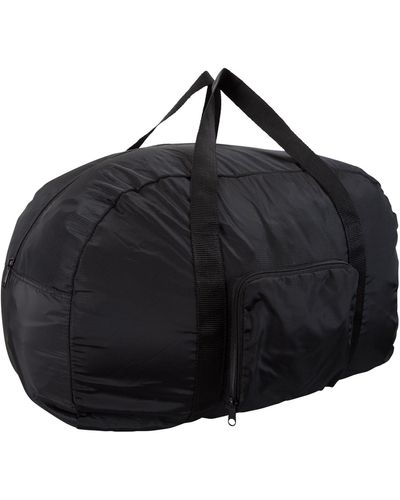 Mountain Warehouse Cabin Sized Packaway Holdall Water Resistant Hand Luggage - Black
