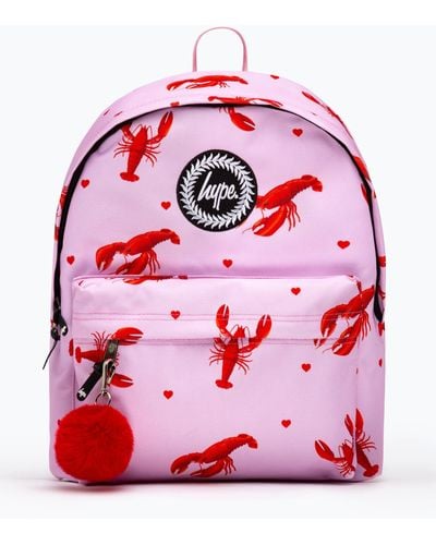 Hype Lobster Backpack - Red