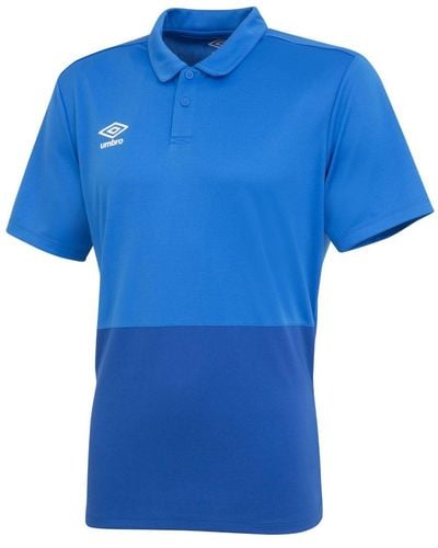 Umbro Poly Polo Shirt - Blue