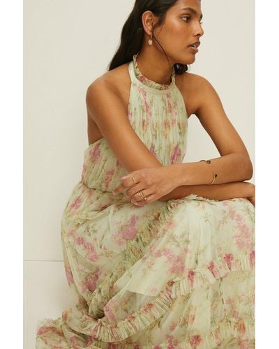 Oasis floral cheap maxi dress