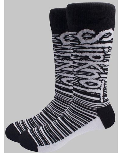 Slipknot Barcode Ankle Socks - Black