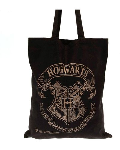 Harry Potter Canvas Tote Bag - Black