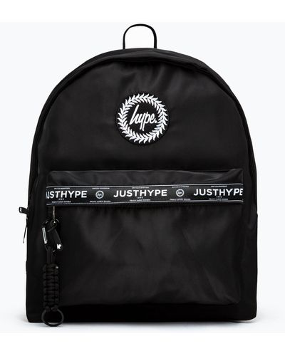 Hype Branded Backpack - Black