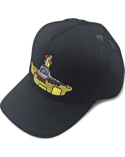 Beatles Yellow Submarine Strapback Baseball Cap - Blue