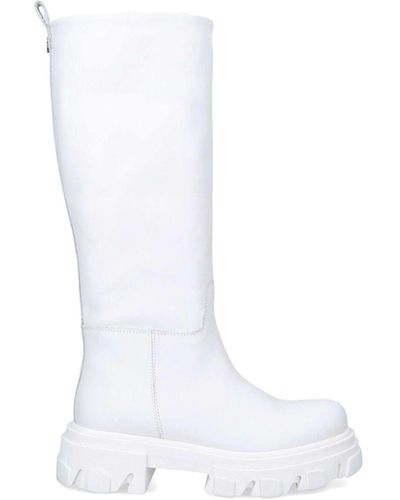 Carvela Kurt Geiger 'shy Pull On' Leather Boots - White