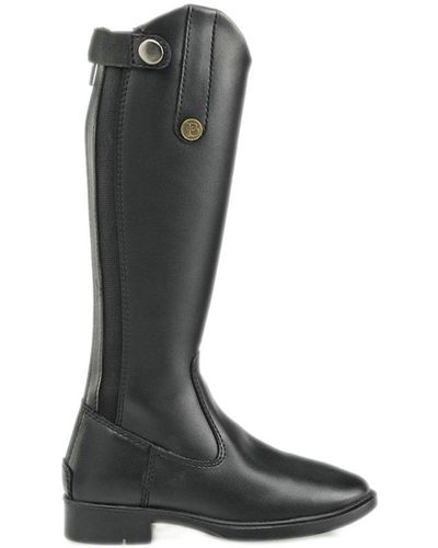 Brogini Modena Piccino Synthetic Long Boots - Black