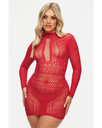 Ann Summers Jewelled Janelle Dress - Red