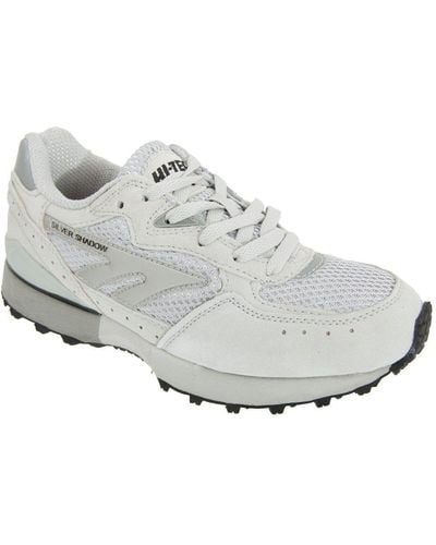 Hi-Tec Silver Shadow Trainer Trainers Sports - White