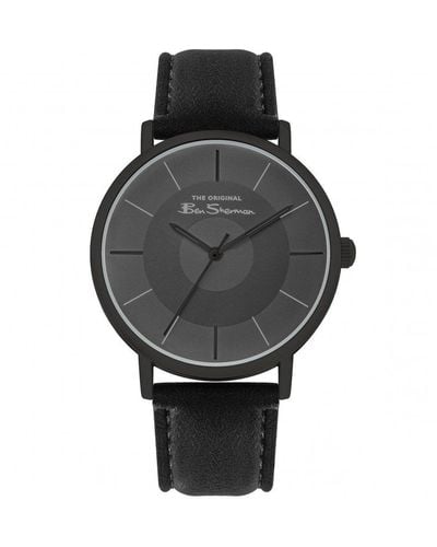 Ben Sherman Fashion Analogue Quartz Watch - Bs026b - Black