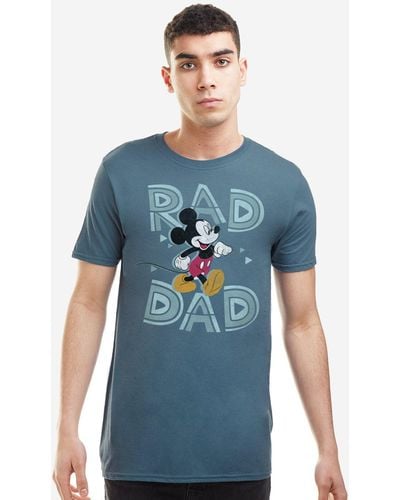 Disney Mickey Mouse Rad Dad T-shirt - Blue