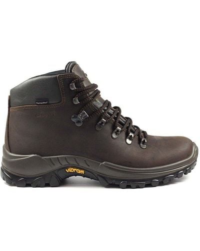 Grisport Avenger Waxy Leather Walking Boots - Brown