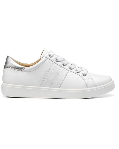 Hotter 'switch' Deck Shoes - White