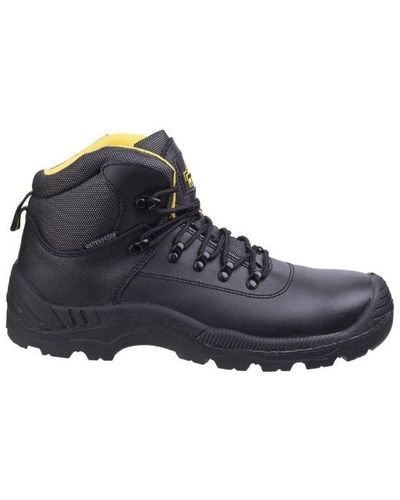 Amblers Safety Fs220 Waterproof Lace Up Safety Boot - Black