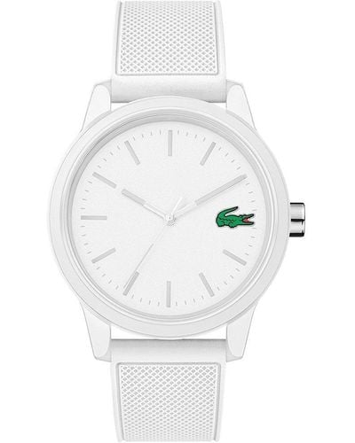 Lacoste Plastic/resin Fashion Analogue Quartz Watch - 2010984 - White