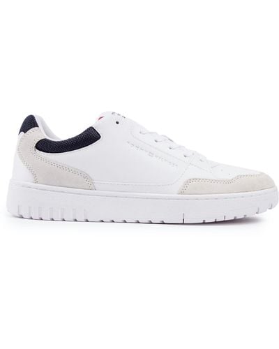 Tommy Hilfiger Basket Core Trainers - White