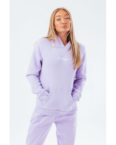 Hype Scribble Hoodie - Purple