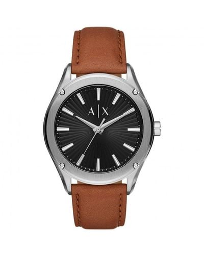 Armani Exchange Stainless Steel Fashion Analogue Quartz Watch - Ax2808 - Black